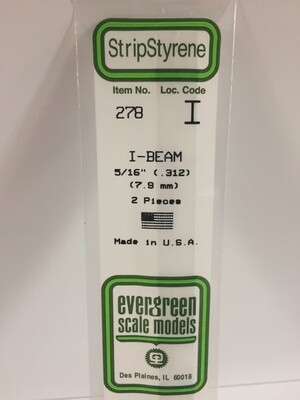 Evergreen 278 5/16" I-Beam 2-Pack