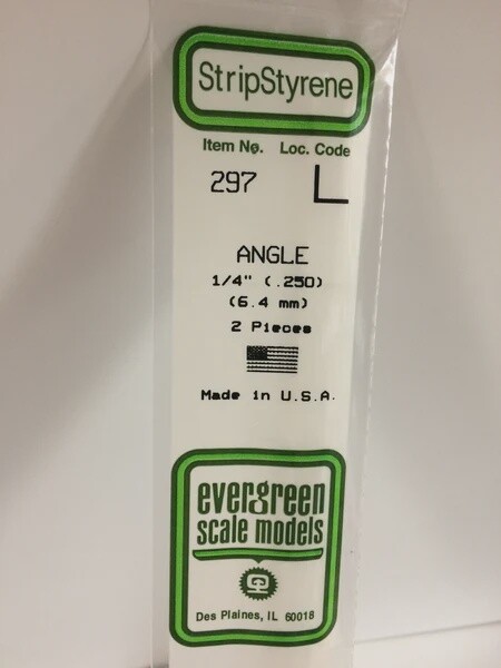 Evergreen 297 1/4&quot; Angle 2-Pack