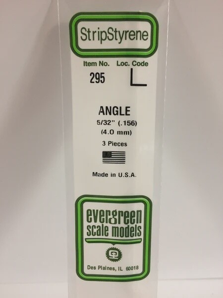 Evergreen 295 5/32" Angle 3-Pack