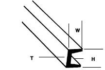 Plastruct 90583 1/8&quot; Styrene U Channel