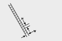 Plastruct 90423 ABS Ladder