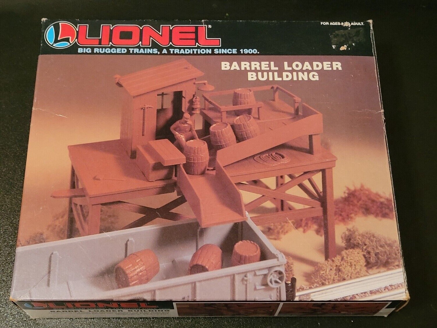 Lionel O 6-12706 Snap-Together Barrel Loader Building