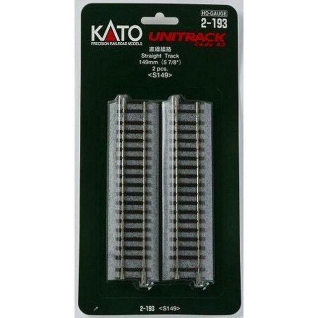 Kato 2-193 HO 5 7/8&quot; Straight Track