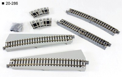 Kato N 20-286 Turntable Extension Track (Curve)