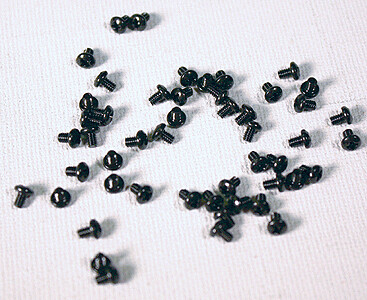A-Line HO 11004 Screw 2-56 x 1/8&quot; Black 50 Pack