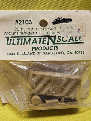 Ultimate #2103 N 20&#39; Round Nose, Corrugated Trailer