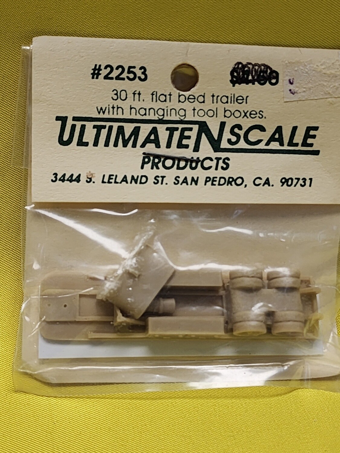 Ultimate #2253 N 30&#39; Flat Bed Trailer with Hanging Toolboxes