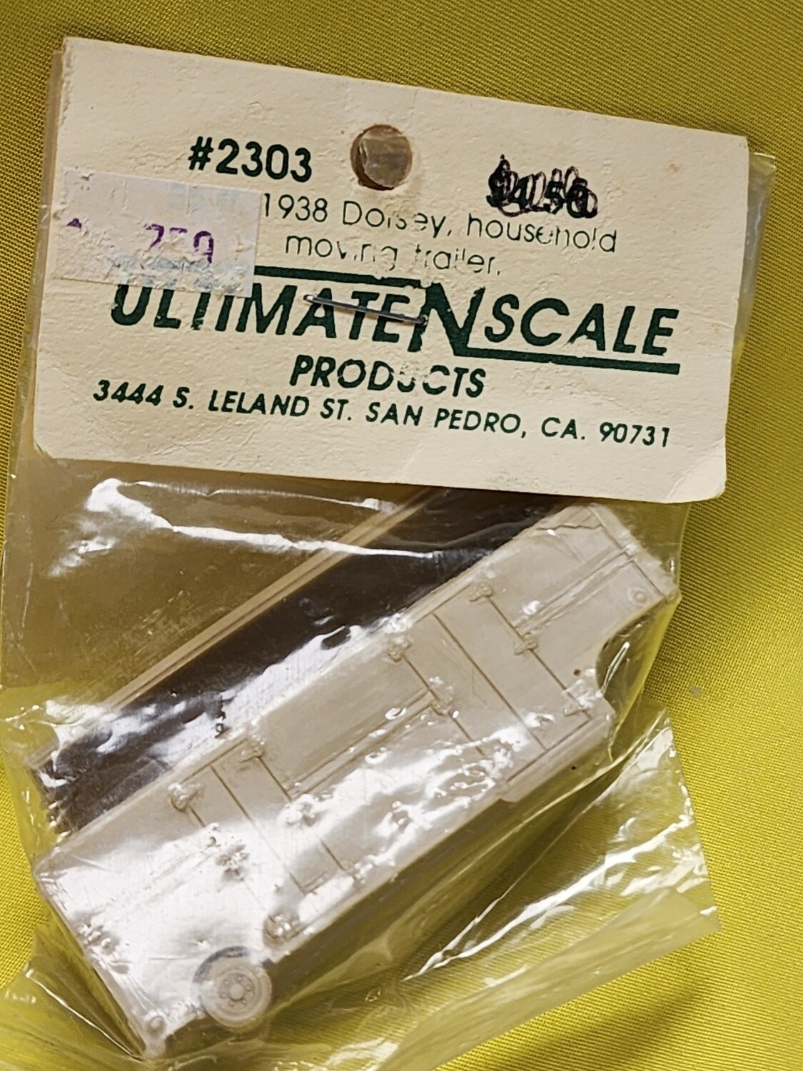 Ultimate #2303 N 1938 Dorsey, Household Moving Trailer