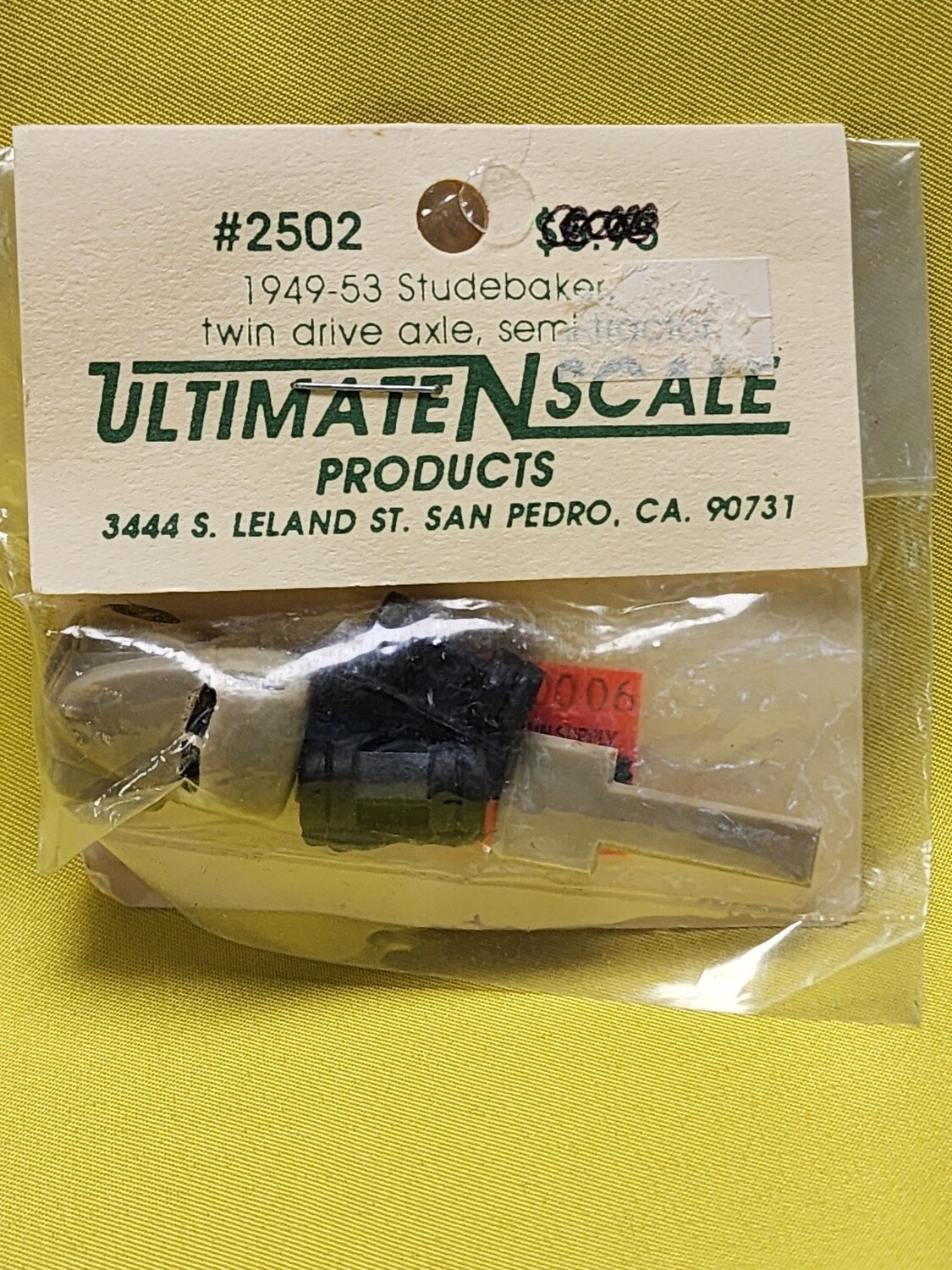 Ultimate #2502 N 1949-53 Studebaker Twin Drive Axle Semi-Trailer