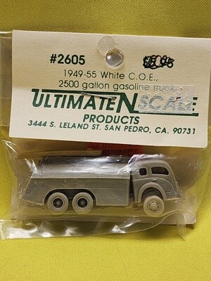 Ultimate #2605 N 1949-55 White COE 2500 Gallon Gasoline Truck
