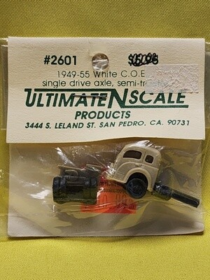Ultimate #2601 N 1949-55 White COE Single Drive Axle Semi-Tractor