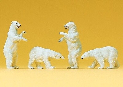 Preiser N 79716 Polar Bears