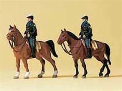 Preiser N 79149 Mounted Police USA