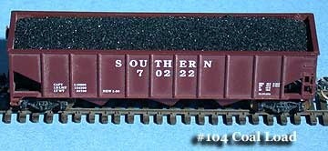 Fine N Scale FNC-104 N MDC 3-Bay Hopper
