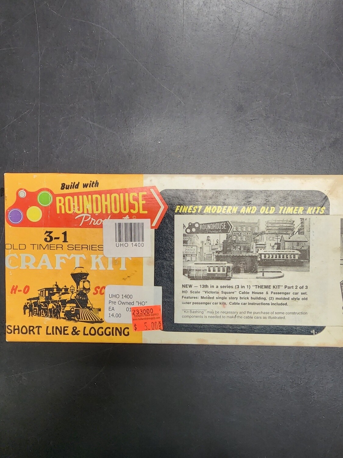 Roundhouse 1501 3N1 Craft Kit Wood Chip Cars