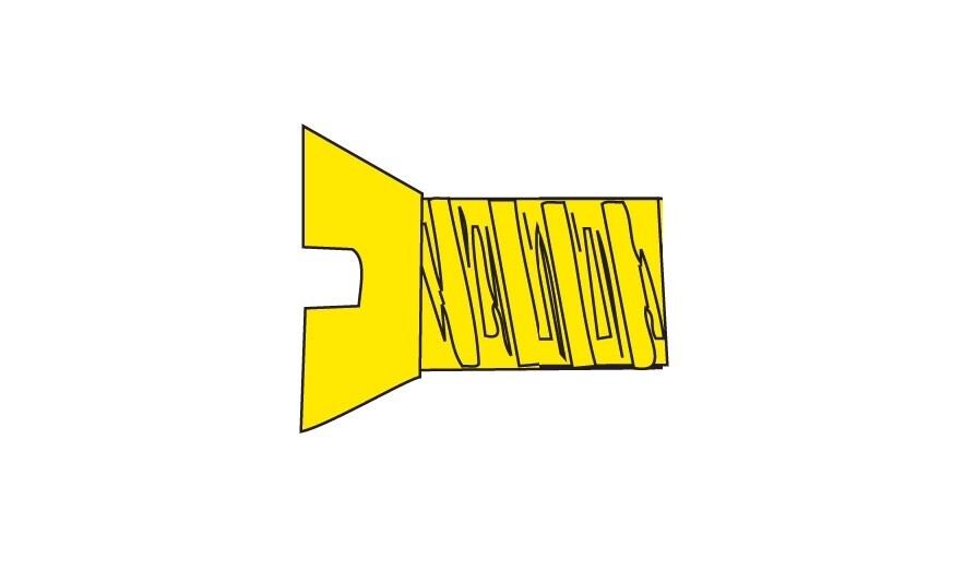 Hob-Bits H853 Flat Head Screw #2-56 x 1/8