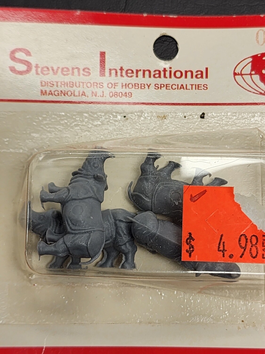 Stevens 027 HO Rhinos (4-Pack)