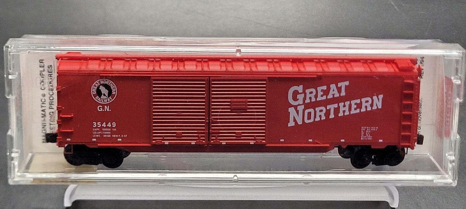 Used N Micro-Trains Great Northern 50' Auto Box Car
