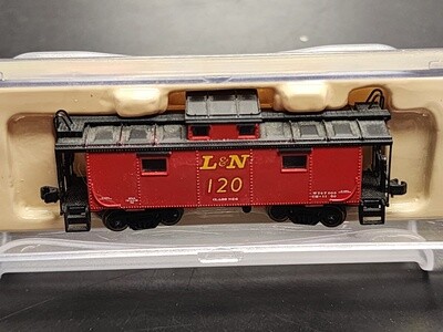 Used Atlas N 120 Custom Painted Caboose L&amp;N #120