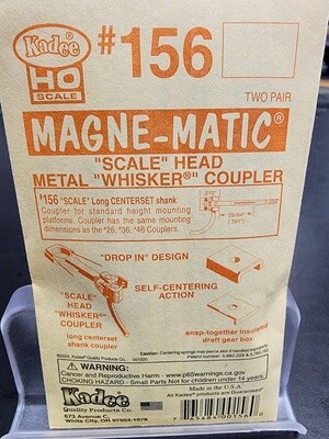 Kadee HO #156 Long Center Set