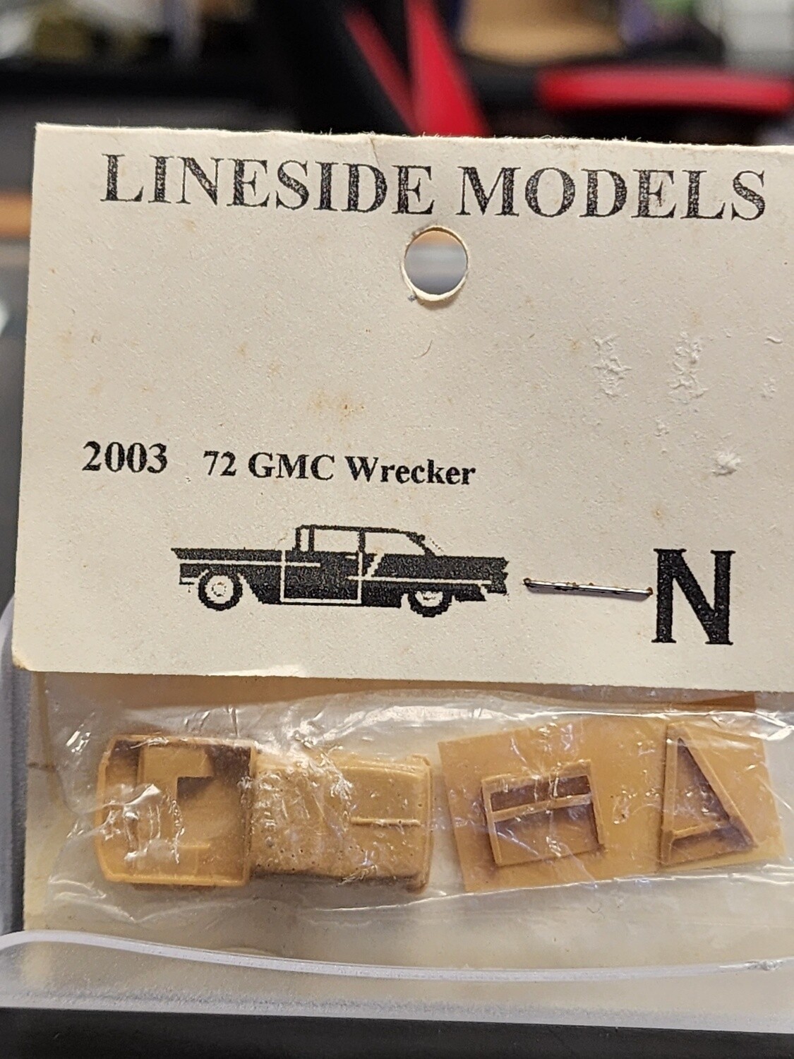 Lineside Models N #2003 72 GMC Wrecker Kit