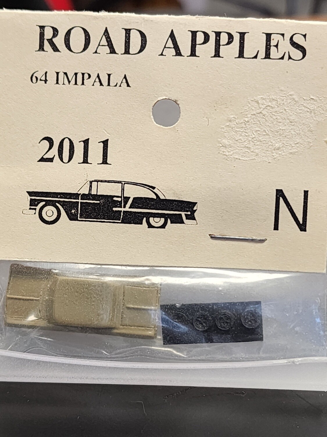 Lineside Models N #2011 64&#39; Impala Kit