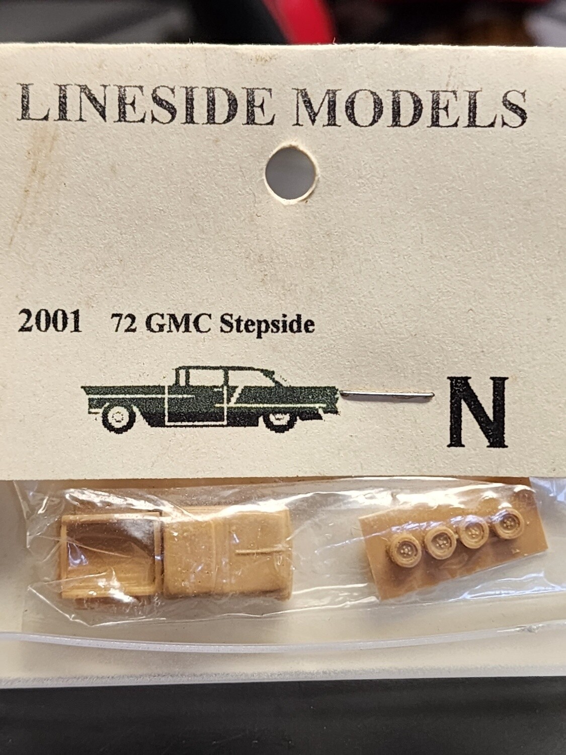 Lineside Models N #2001 72 GMC Stepside Kit