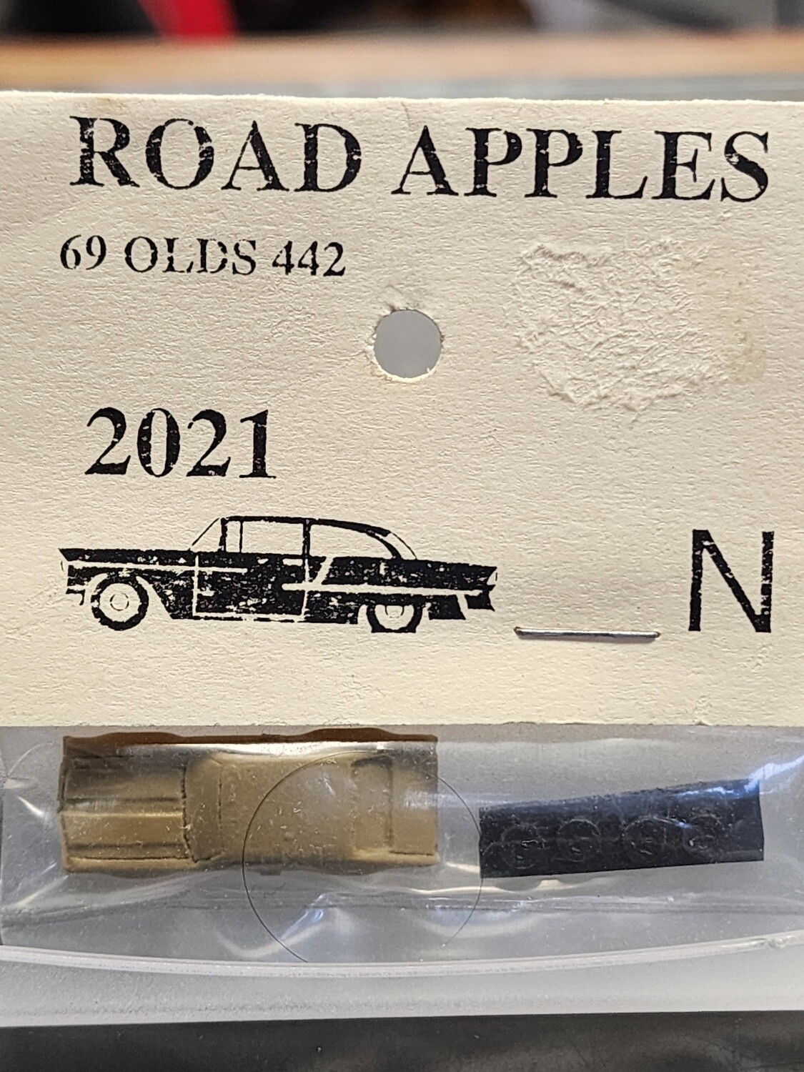 Lineside Models N #2021 69&#39; Olds 442 Kit
