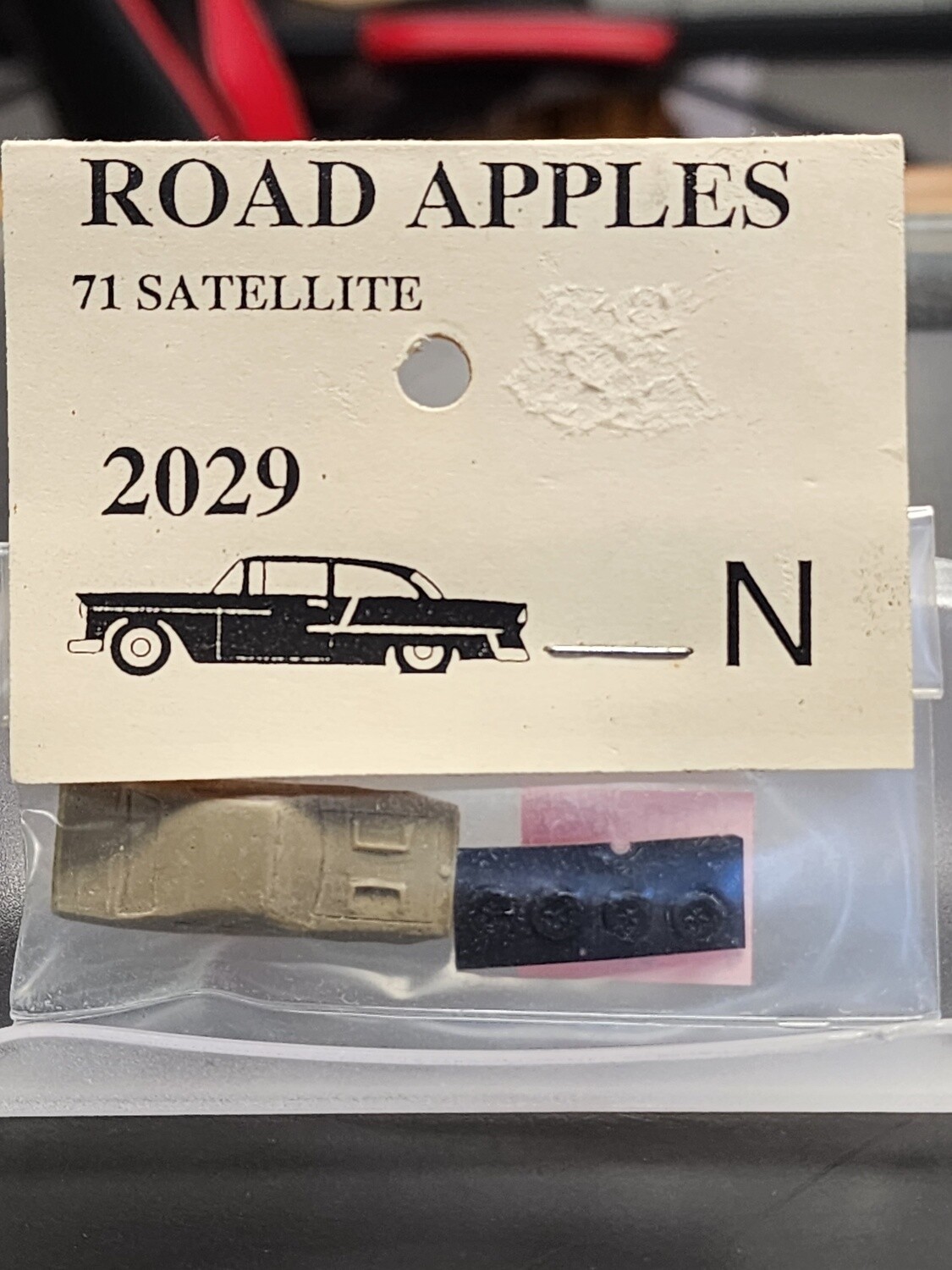 Lineside Models N #2029 71' Plymouth Satellite Kit