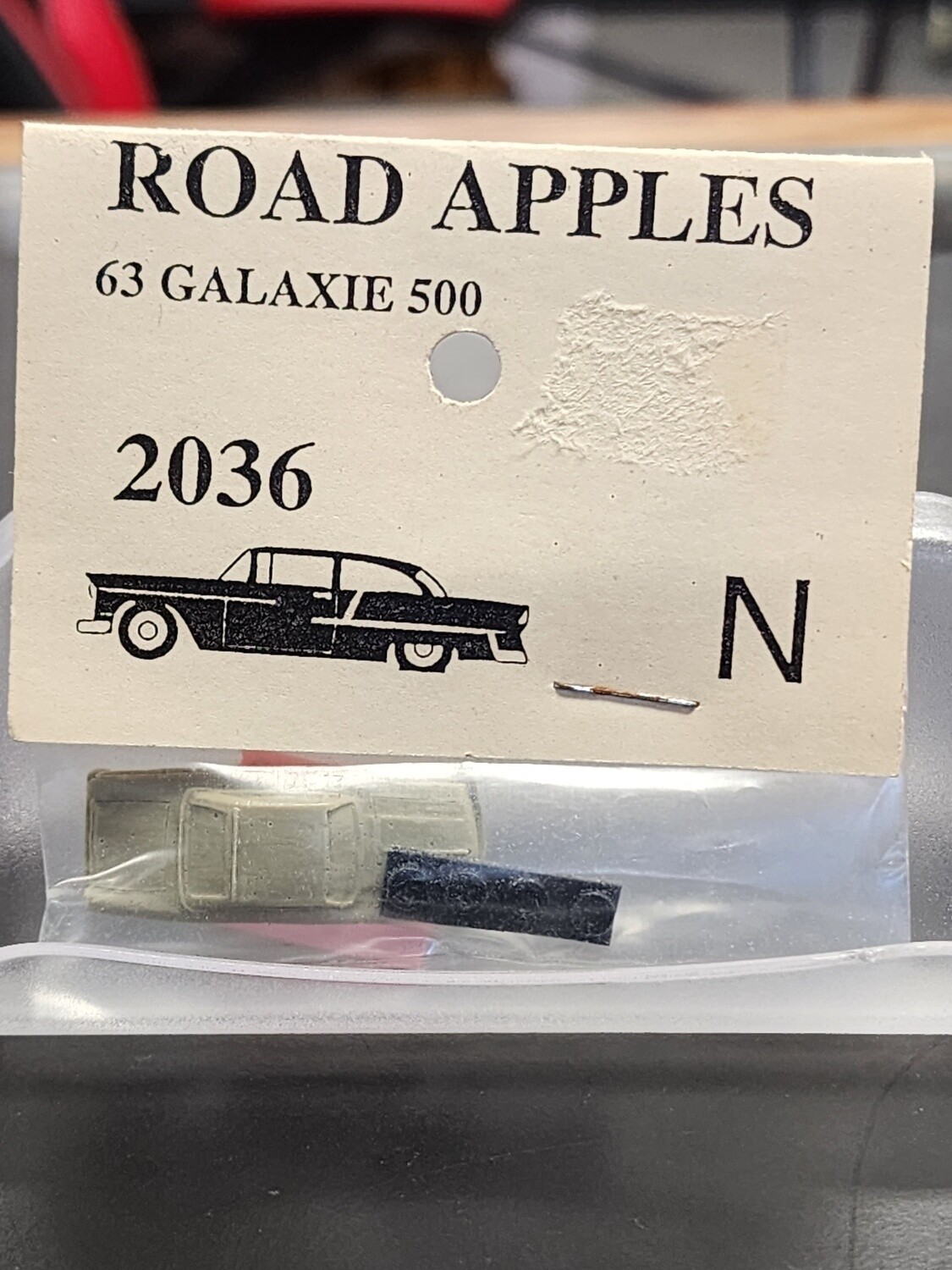 Lineside Models N #2036 63' Ford Galaxie 500 Kit