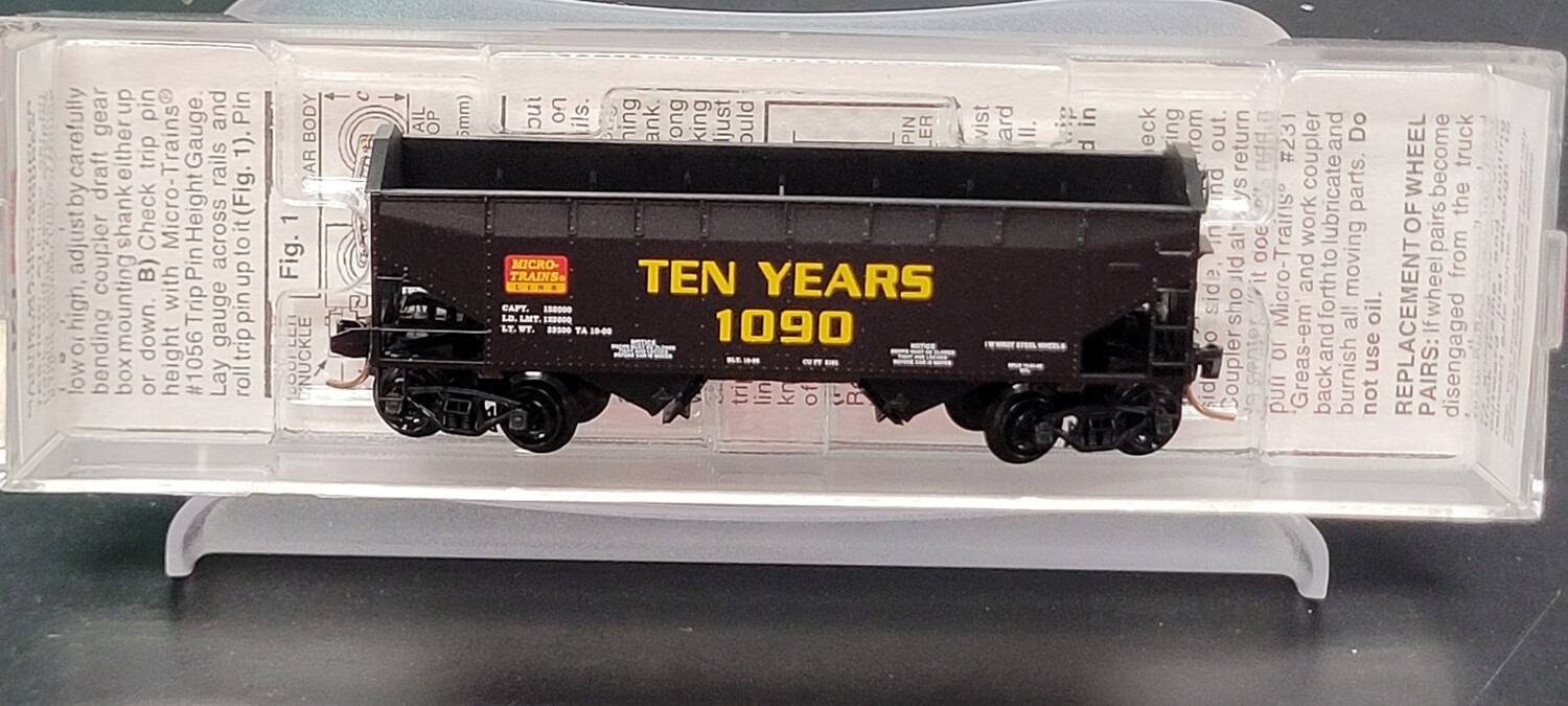 Used N Micro-Trains 90020 10th Anniversary Hopper