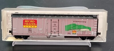 Used N Micro-Trains 70060 Micro-Trains 3rd Anniversary Box Car