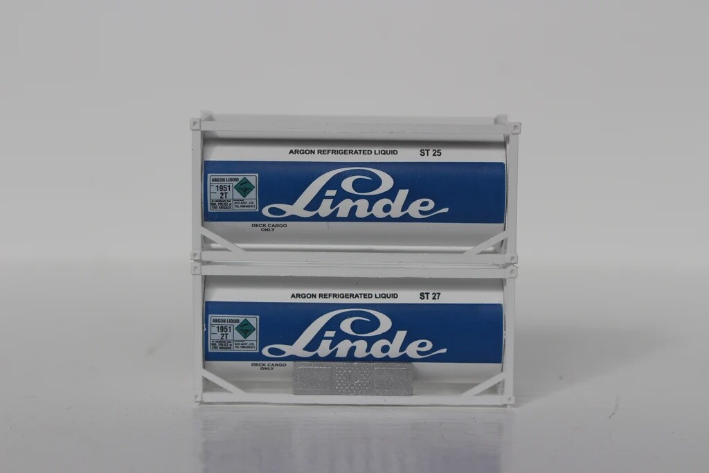 JTC N 205215 Argon 20&#39; Standard Tank Container &quot;Linde&quot;