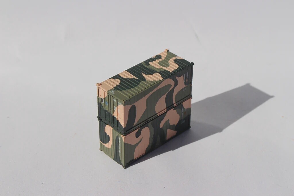 JTC N 205398 Military Series EMSU Camo A 20&#39; Container