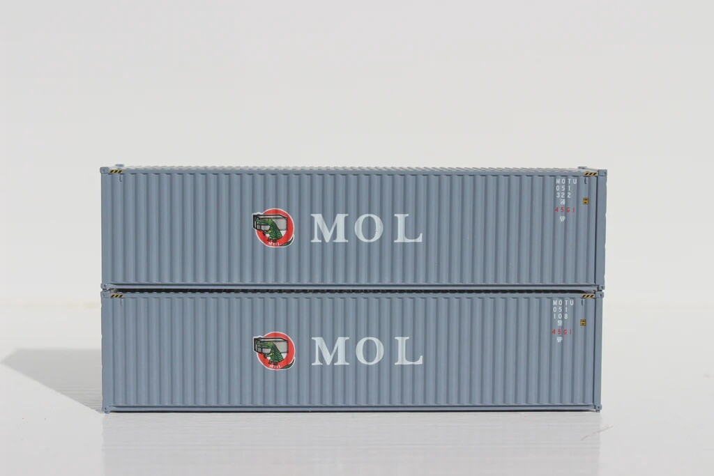 JTC N 405050 MOL (Gray) 40&#39; High Cube Containers