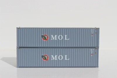 JTC N 405050 MOL (Gray) 40&#39; High Cube Containers