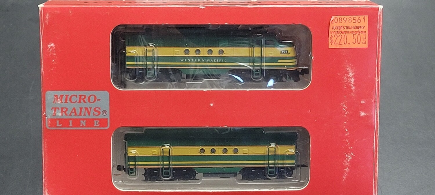 Used N Micro-Trains 99200072 Western Pacific FT 903 A&amp;B Set