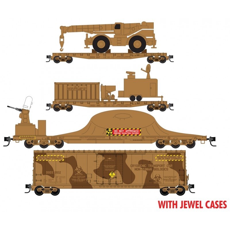 Micro-Trains N 98302238 Area 51 4-Pack