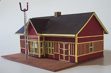 Osborn HO 1027 Train Station Kit