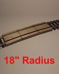 OSB 1049 HO 22 Degree Radius Crossing Boards