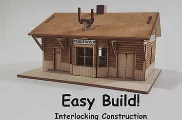 Osborn HO 1119 Paul's Depot Kit