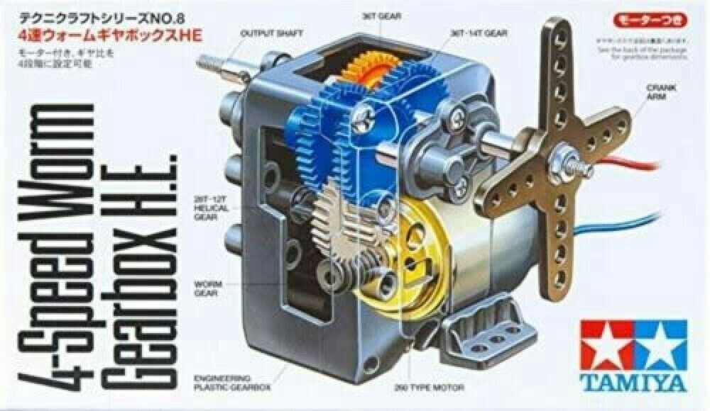 Used 4-Speed Worm Gearbox HE
