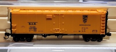 Used N Intermountain Bangor &amp; Aroostook Reefer 7236