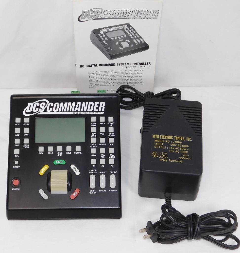 Used MTH O 50-1029 DCS Commander Set