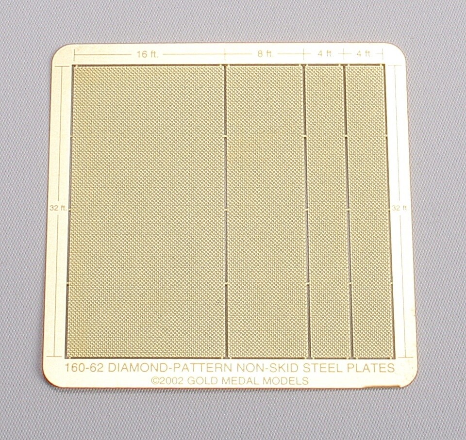 GMM 160-62 Diamond Pattern Non-Skid Plating