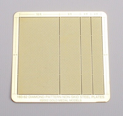 GMM 160-62 Diamond Pattern Non-Skid Plating