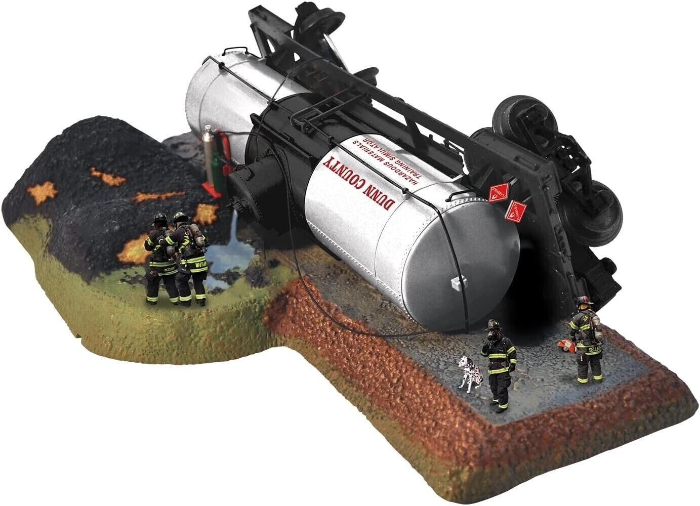 Lionel O 2229260 Firefighter Tank Accident