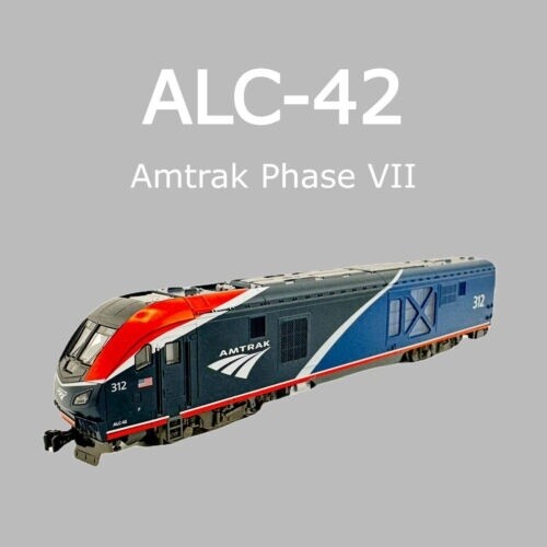 Kato N 176-6055 Amtrak ALC-42 Phase VII #314