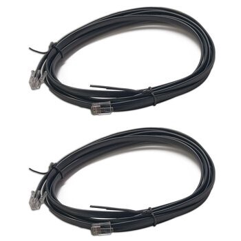Digitrax LNC82 8' LocoNet Cable 2-Pack