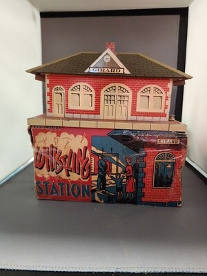 Used Marx O Whistling Station w/partial box